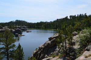 Sylvan Lake from one of many stunning viewpoints.